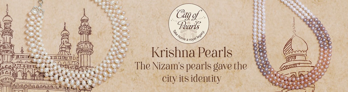 Buy Pearl Jewellery Online at Krishna Pearls