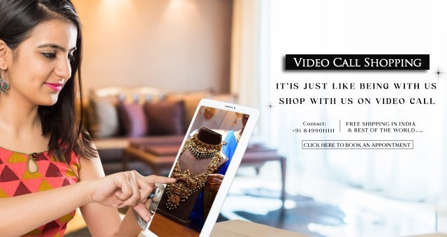 Video Call Shopping Online at Krishna Jewellers