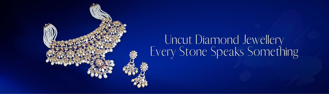 uncut diamond jewellery