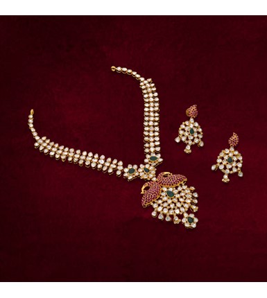 Gold Paachi Necklace Set