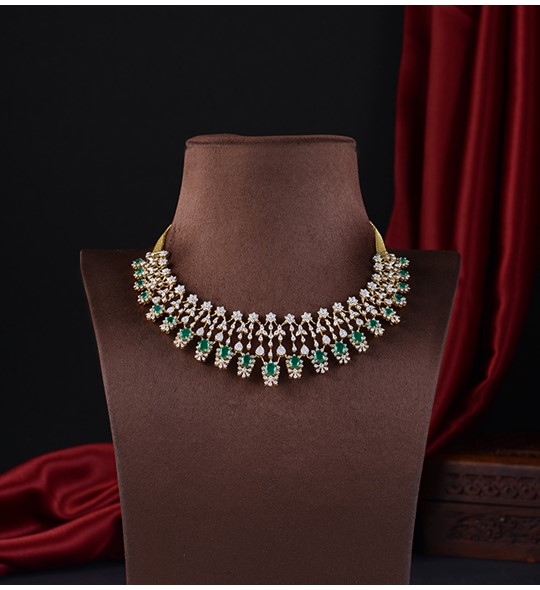 Diamond Choker Necklace Online in India