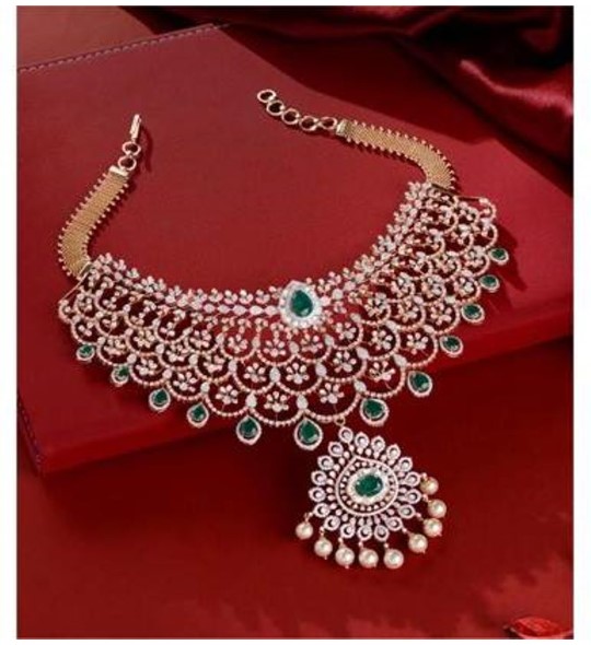 Diamond Necklace with  Pendant