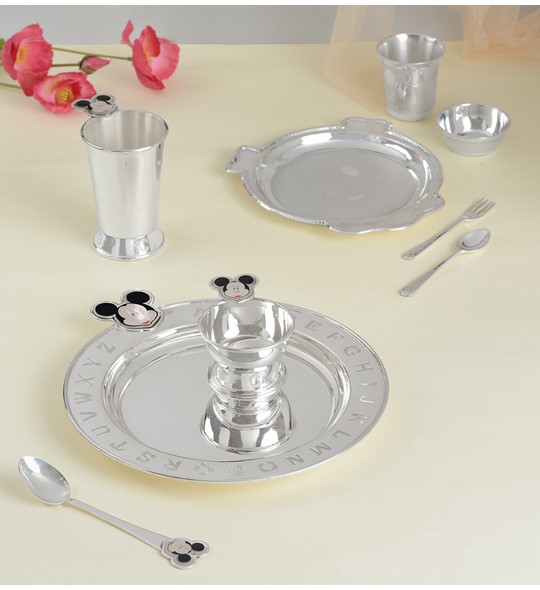 Mickey Mouse Silver Set