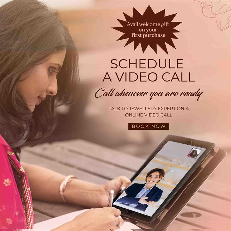 Videocall for jewellery shopping