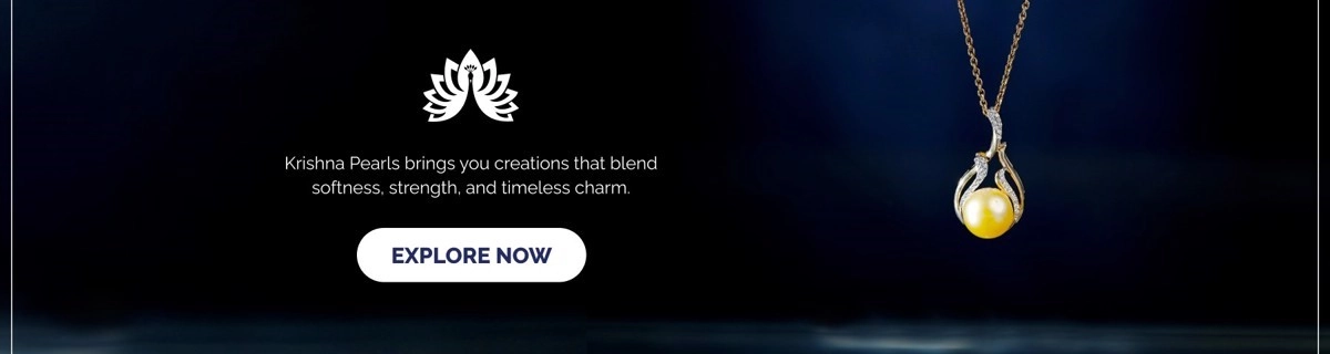 Buy Latest Gold Pearl Jewellery Designs at Krishna Jewellers