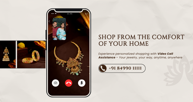 Video Call Shoping At Krishna Jewellers