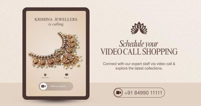 Video Call Shoping At Krishna Jewellers