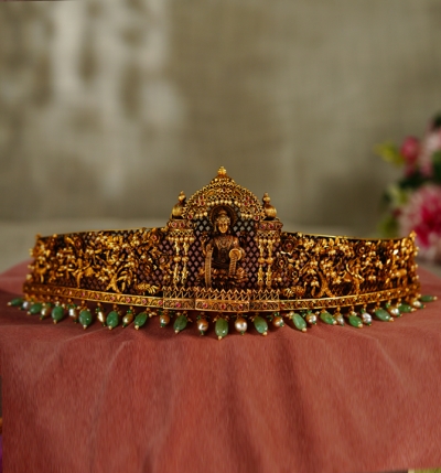Temple Vaddanam Designs - Indian Jewellery Designs