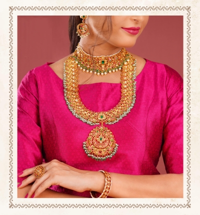 Indian Bridal Jewellery Set: Trendy Wedding Jewellery & Dulhan Set Online |  Mirraw