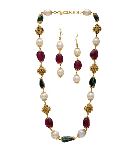 ruby emerald chains