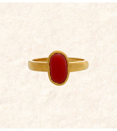 Buy Ruby Stone Rings Online - Gold Ring Collections | Jos Alukkas Online