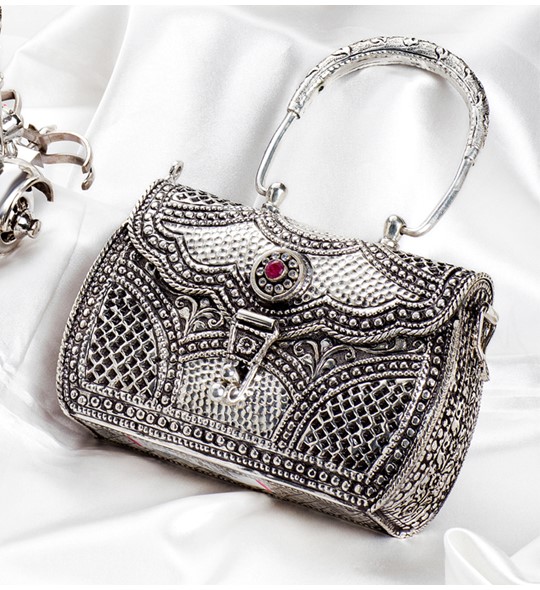silver antique purse|antique silver purse|women antique purse|ladies  antique purse|pure silver purse|silver purse for wedding|si