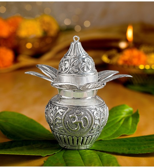 Silver Antique Kalasam