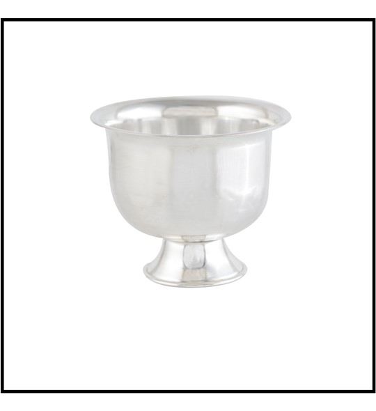 Sacred Prasadam Bowl In Silver