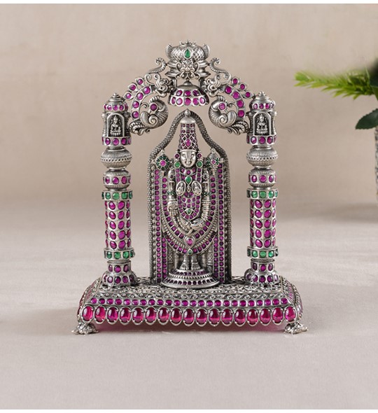 Lord Balaji Silver Idol