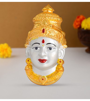 Lakshmi devi silver face on sale price grt