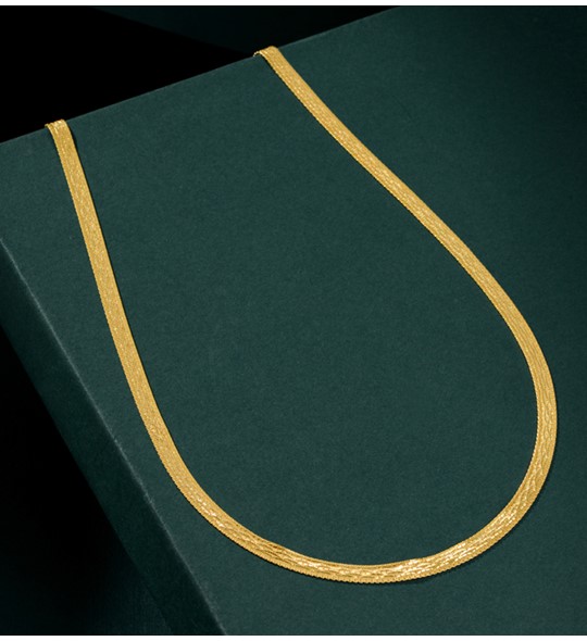 Flat Gold Chain