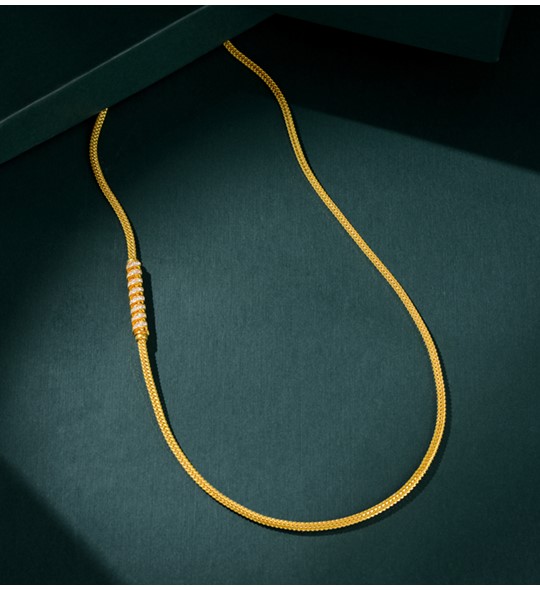 Spiral  Gold Mangalsutra