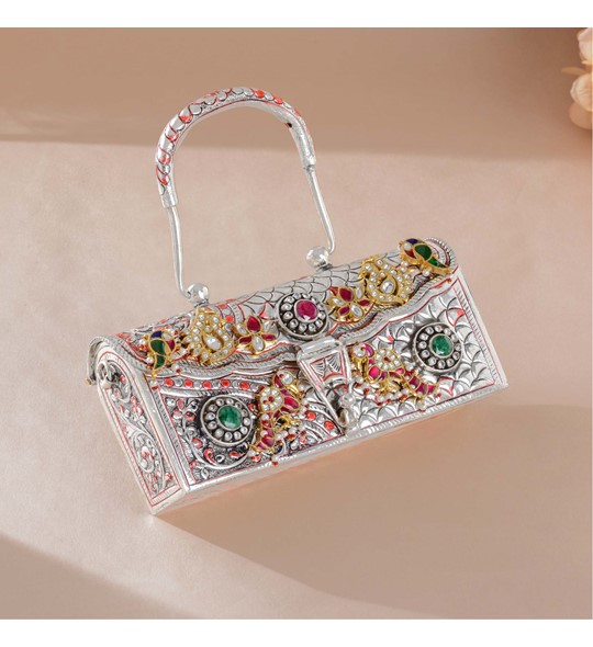 925 Sterling Silver Clutch / Silver Purse for Women / Girl - Etsy India