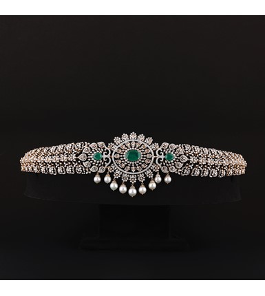 Shop Online for Traditional Diamond Vaddanam - Add elegance to your look.