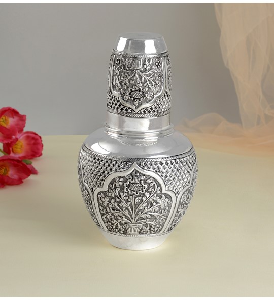 Antique Silver Pooja Chambu