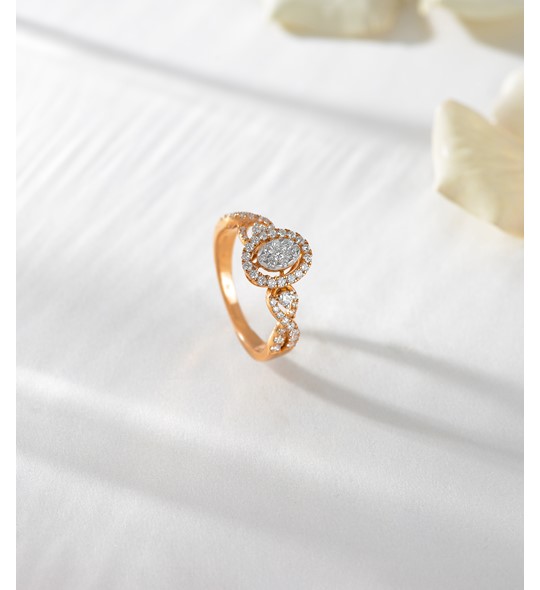 Stylish Multi Diamond Ring