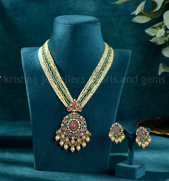 Keshi Pearls Gold Pokli Sets