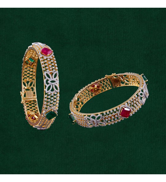 Scarlett Gold Diamond and Ruby Bracelet  MOI  Boutique Everyday Luxury