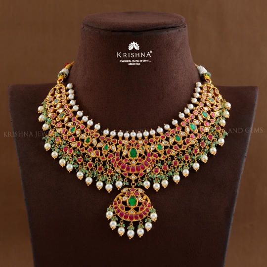 Regal Gold Kundan  Necklace