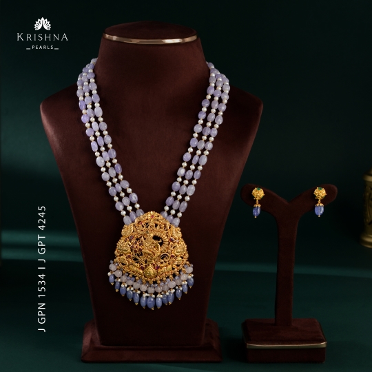 Pearl, Sapphire & Tanzanite Necklace – CRAIGER DRAKE DESIGNS®