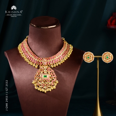 Buy MALABAR GOLD AND DIAMONDS Womens Gold Necklace Set SKYDZNS0072 |  Shoppers Stop