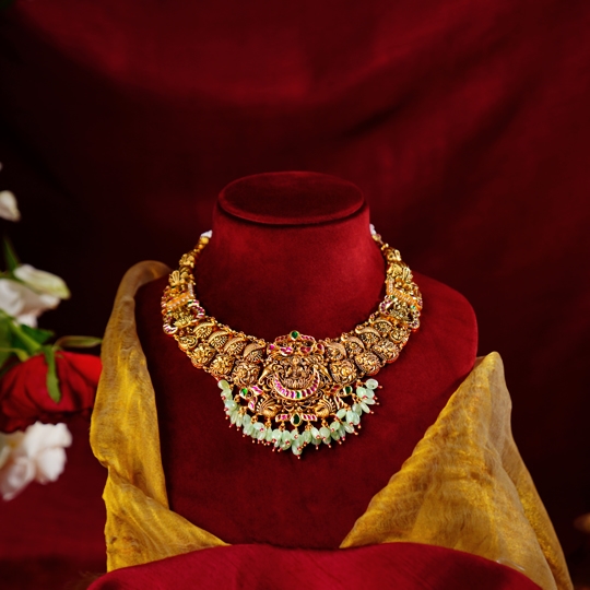 Unique Laxmi Devi Necklace