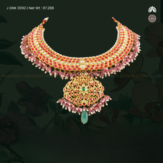 22k Kundan Necklace